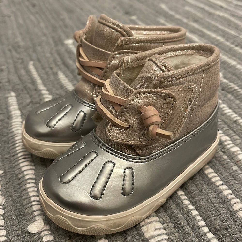 Sperry baby rain and snow boots